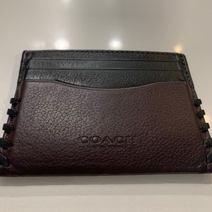 Coach card holder